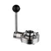 Stainless Steel Manual Sanitary Butterfly Valve for Brewing