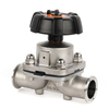 Stainless Steel Aspetic Pneumatic Welding Diaphragm Valves