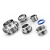 Stainless Steel Sanitary Pipe Fittings Union Coupling Connector