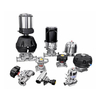 Stainless Steel Aspetic Pneumatic Welding Diaphragm Valves