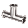 Stainless Steel Sanitary Fittings Welding Fitting Straight Equal Diameter Tee