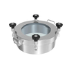 Stainless Steel Sanitary Food Grade Round Outward Non Pressure Manway Manhole Cover