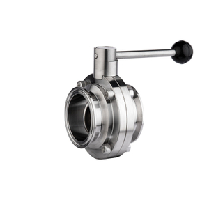 Stainless Steel Manual Sanitary Butterfly Valve for Brewing