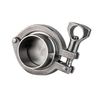 Sanitary Stainless Steel Clamp Pipe Fitting Tri Clover Tube Clamp with 304 316