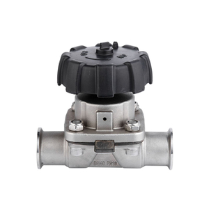 Stainless Steel Aspetic Pneumatic Welding Diaphragm Valves