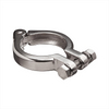 Sanitary Stainless Steel Clamp Pipe Fitting Tri Clover Tube Clamp with 304 316